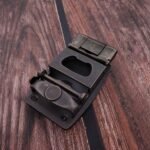 Bottle opener Men's Automatic Buckle Match less 1 1/2" Ratchet Men Belt Vintage Fashion Surface Black Leather KAL3 - Image 5