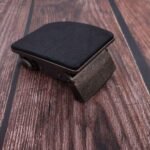 Bottle opener Men's Automatic Buckle Match less 1 1/2" Ratchet Men Belt Vintage Fashion Surface Black Leather KAL3 - Image 6