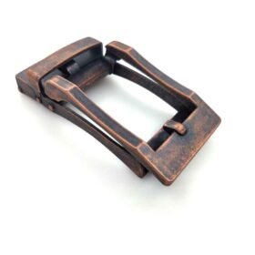 复制Vintage Bronze Men's Automatic Buckle Fit In Less Than 1 1/2" Ratchet Leahter Belt Large Size Leather Belt Buckle KAL4 (复制)