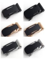 Wholesale Men EasierBelt Adjustable Automatic Buckl for 1 3/8" Premium Leather Ratchet Slide Belt 2 tyles 3 kinds of colors M3 - Image 2