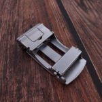 Wholesale Custom Automatic Buckle Hollow Out 40mm Ratchet Belt Buckle Only For 1 3/8 Slide Belt Strap, Automatic Click Buckle Adjustable KAM25 - Image 3
