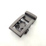Men's Ratchet Belt Buckle Of Genuine Leather For Men Dress 1 3/8" Belt, Customizable KAM2 - Image 2