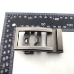 Men's Ratchet Belt Buckle Of Genuine Leather For Men Dress 1 3/8" Belt, Customizable KAM2 - Image 6
