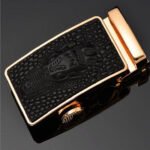 Wholesale Men's Automatic Click Buckle For 1 3/8" Comfort Genuine Leather Ratchet Dress Belt 10 options M5