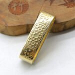 Wholesale Fixing Ring Brass Belt Ring 4.5cm Solid Copper Accessories Premium Embossed Retro Special Offer PJR1 - Image 4