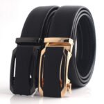 Wholesale Men EasierBelt Adjustable Automatic Buckl for 1 3/8" Premium Leather Ratchet Slide Belt 2 tyles 3 kinds of colors M3 - Image 3