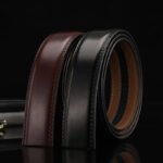 Wholesale 2 Colors Style Men's 1 3/8" Ratchet Cow Leather Belt  Strap For Men Customizable B2 - Image 2