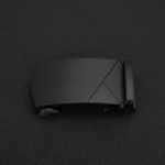 Wholesale Men's Belt Black Blank Surface Buckle Fit In 1 3/8" Ratchet leather Slide Belt ,Customizable M8 - Image 4