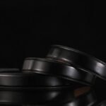 Wholesale 2 Colors Style Men's 1 3/8" Ratchet Cow Leather Belt  Strap For Men Customizable B2 - Image 4