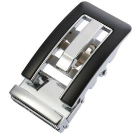 Wholesale Three Colors Available Men's Hollow-Out Automatic Sliding Belt Buckle For 1 3/8" Men's Ratchet Leather Belt, Multiple Styles Available M2