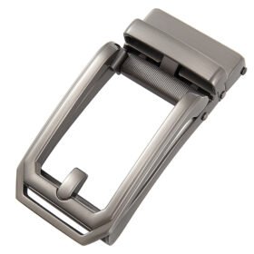25664 Matte Gunmetal Brushed Buckle