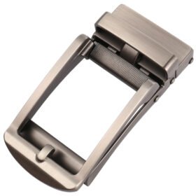 222440 Matte Gunmetal Brushed Buckle