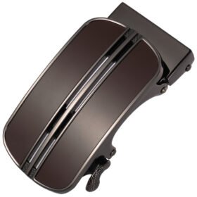 LY36-02294 Coffee Film Plate/Spring Base Gunmetal Buckle