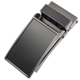 0227 Black Plate / Gunmetal Buckle