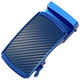 blue carbon fiber sheet/blue button