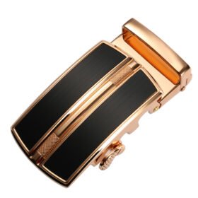Black Brushed Plate / Gold - Magnetic Base