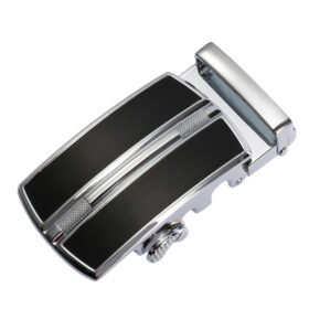 Black Brushed Plate / Chrome - Magnetic Base