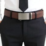 Wholesale Bonitogo Alloy Automatic Buckle Simple Casual Men's Belt dancreation-8629 - Image 9
