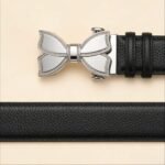Wholesale Custom Bow Buckle Men's Belts - DC8607 Automatic Series - MOQ 300 - Image 2