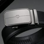 Custom Logo Business Men's Belts | Automatic Alloy Buckle | MOQ 300 Wholesale DC-8606 - Image 5