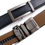 Wholesale Bonitogo Business-Style Minimalist Men's Alloy Ratchet Belt dancreation-8644 - Image 6