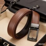 Wholesale Minimalist Ratchet Belts - DC-8609 Business Series - MOQ 300 - Image 3