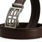 Wholesale Bonitogo DC8601 Luxury Men's Business Belt – Automatic Buckle & Private Custom Design - Image 6