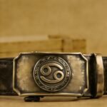 Wholesale Bonitogo Men's Automatic Buckle Retro Belt for the Twelve Zodiac Signs dancreation8650 - Image 2
