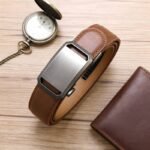 Wholesale Bonitogo Casual, simple, versatile ratchet alloy men's belt dancreation-8634 - Image 2