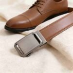 Wholesale Bonitogo Casual, simple, versatile ratchet alloy men's belt dancreation-8634 - Image 5