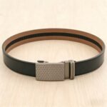 Wholesale Bonitogo High-end hardware honeycomb pattern automatic buckle men's belt dancreation-8621 - Image 7