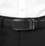 Wholesale Leather-Faced Automatic Buckle Belts - DC8608 Business Series - MOQ 300 - Image 9