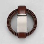 Wholesale Bonitogo Ready stock MOQ 1pcs Men's Youth Business Matte Automatic Buckle Belt DS004 - Image 2