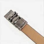 Wholesale Bonitogo Men's automatic buckle business belt with metal and leather trim dancreation-8616 - Image 7