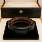 Minimalist Business Luxury Style Men's Ratchet Belt