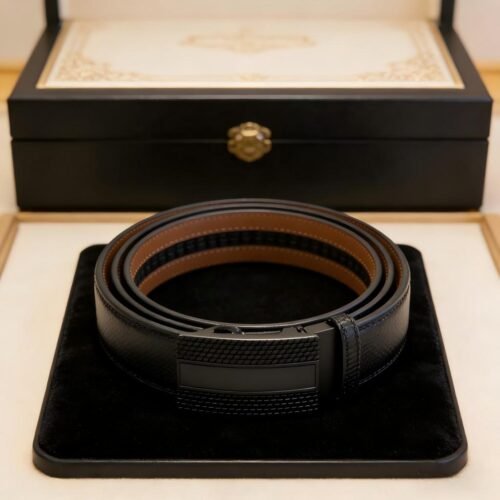 Minimalist Business Luxury Style Men's Ratchet Belt