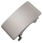 Minimalist ,Matte,Fashion,Men's No-Hole Automatic Belt Buckle, Inner Wear Style Belt Head