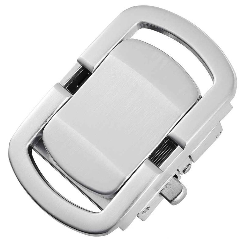 LY36-0171-mens-automatic-belt-buckle-silver-front-view