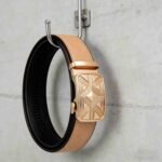 Wholesale Bonitogo Minimalist Luxury Geometric Design Men's Automatic Buckle Belt dancreation-8626 - Image 7
