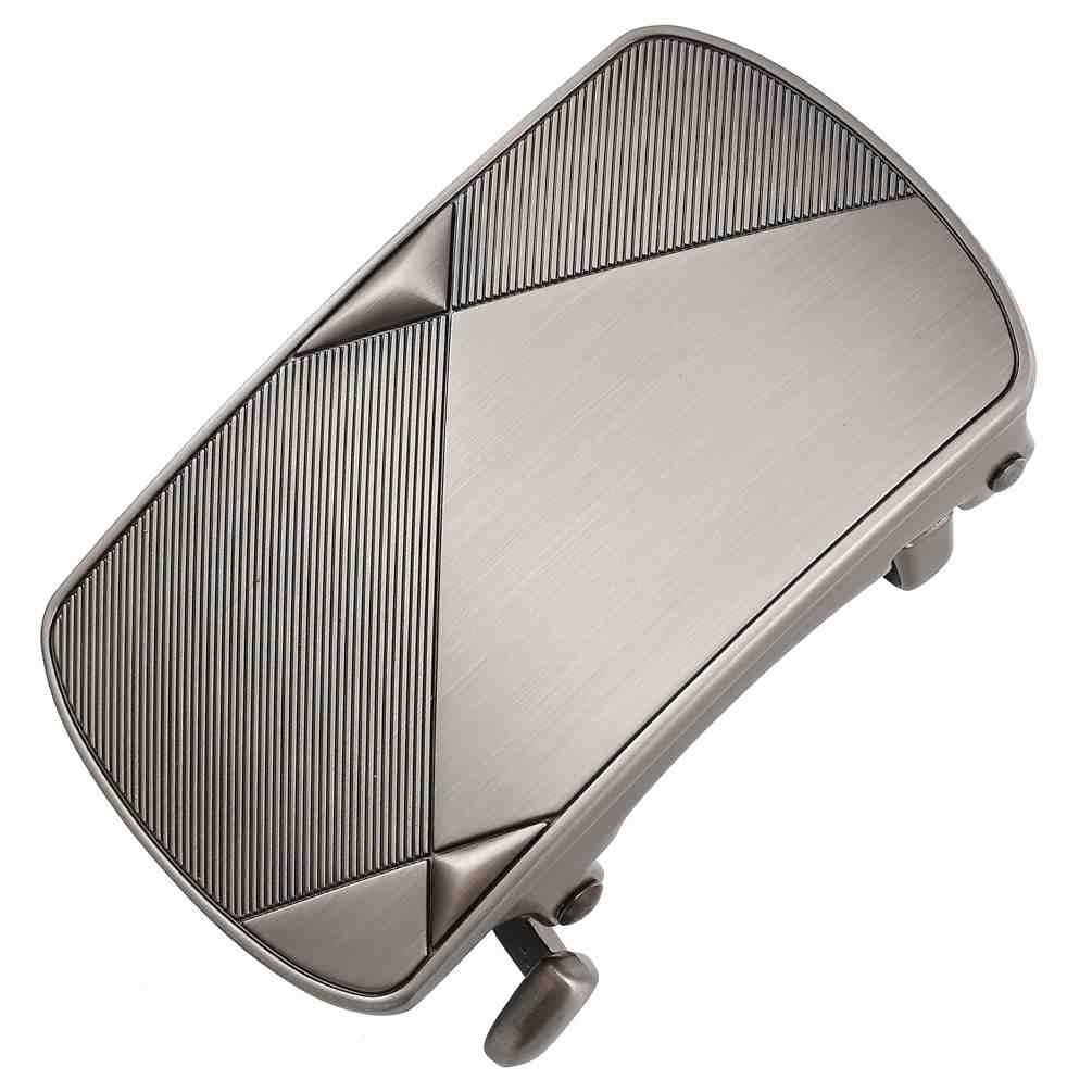 No-Hole Automatic Belt Buckle, Inner Wear Style Belt Head (1) Mens Ratchet Buckle LY36 for wholesale