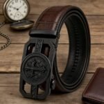 Wholesale Bonitogo Retro Gothic Style Men's Alloy Ratchet Belt dancreation-8648 - Image 5