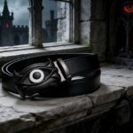 Wholesale Bonitogo Retro Mysterious Gothic Style Men's Ratchet Alloy Belt dancreation-8649 - Image 5