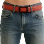 Wholesale Bonitogo Simple and casual men's alloy rhythm buckle belt dancreation-8645 - Image 8