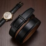 Simple Casual Men's Automatic Buckle Belt (5)