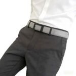 Wholesale Bonitogo Simple and casual men's alloy rhythm buckle belt dancreation-8645 - Image 16
