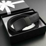 Wholesale Bonitogo Simple and elegant alloy ratchet men's belt dancreation-8631 - Image 7