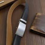 Wholesale Bonitogo Simple men's automatic buckle alloy belt dancreation8630 - Image 2