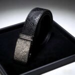 Wholesale Bonitogo Snake-pattern alloy automatic buckle fashion business crocodile leather men's belt dancreation-8623 - Image 12