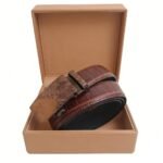 Wholesale Bonitogo Snake-pattern alloy automatic buckle fashion business crocodile leather men's belt dancreation-8623 - Image 17