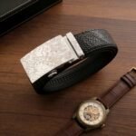 Wholesale Bonitogo Snake-pattern alloy automatic buckle fashion business crocodile leather men's belt dancreation-8623 - Image 25